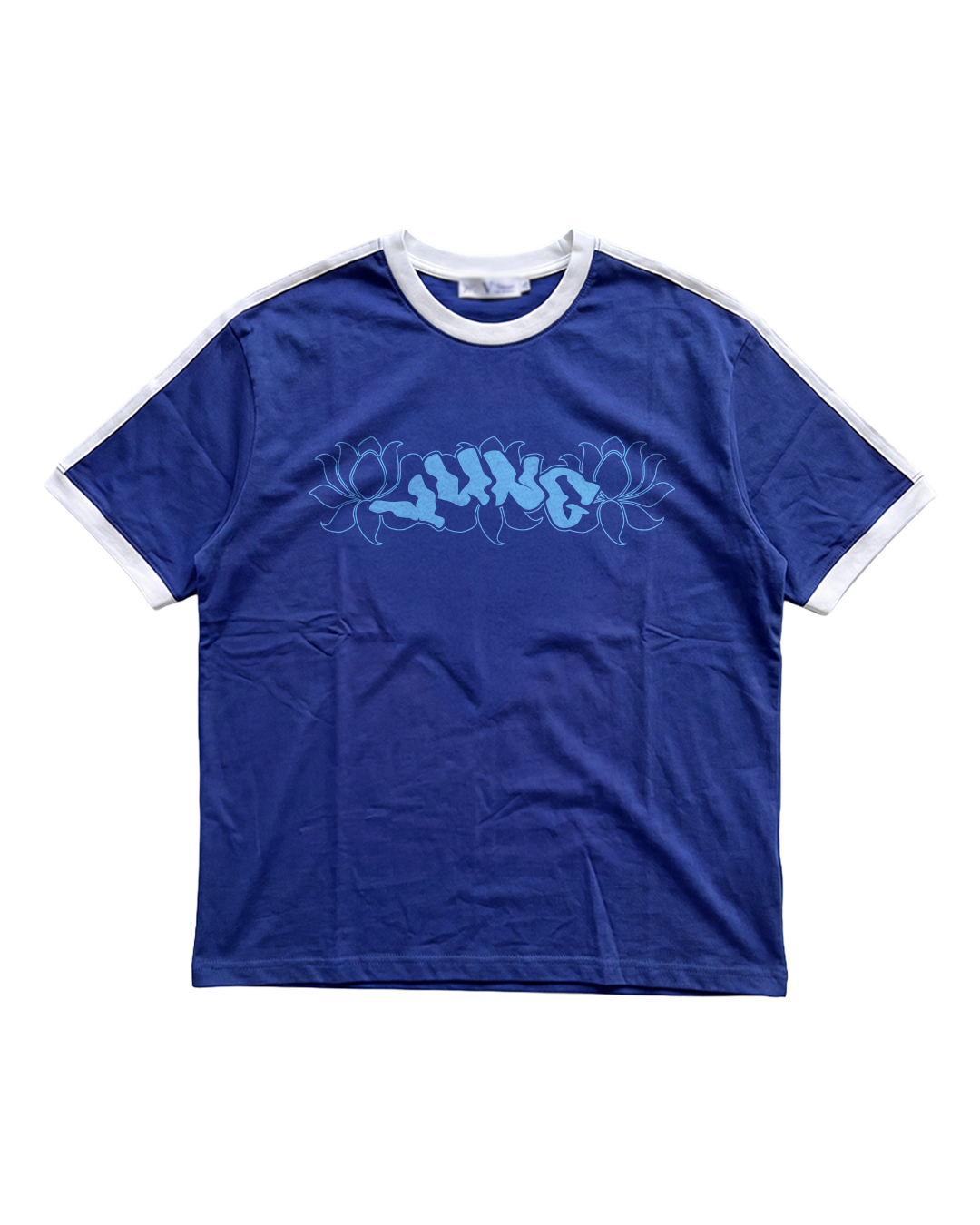 3 Lotuses Ringer Tee
