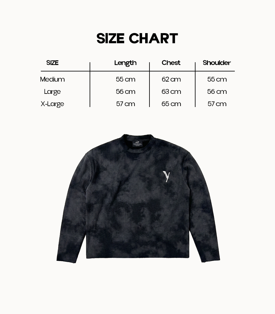 Cropped Washed Crewneck