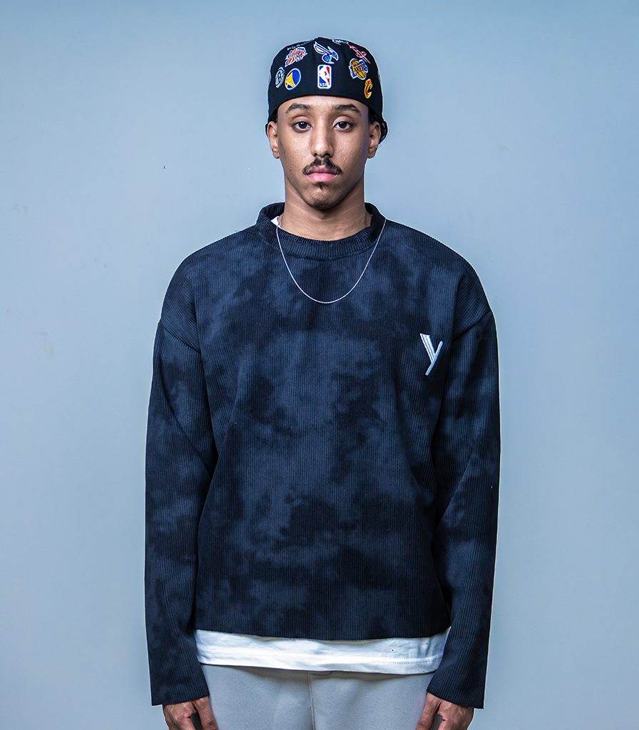 Cropped Washed Crewneck