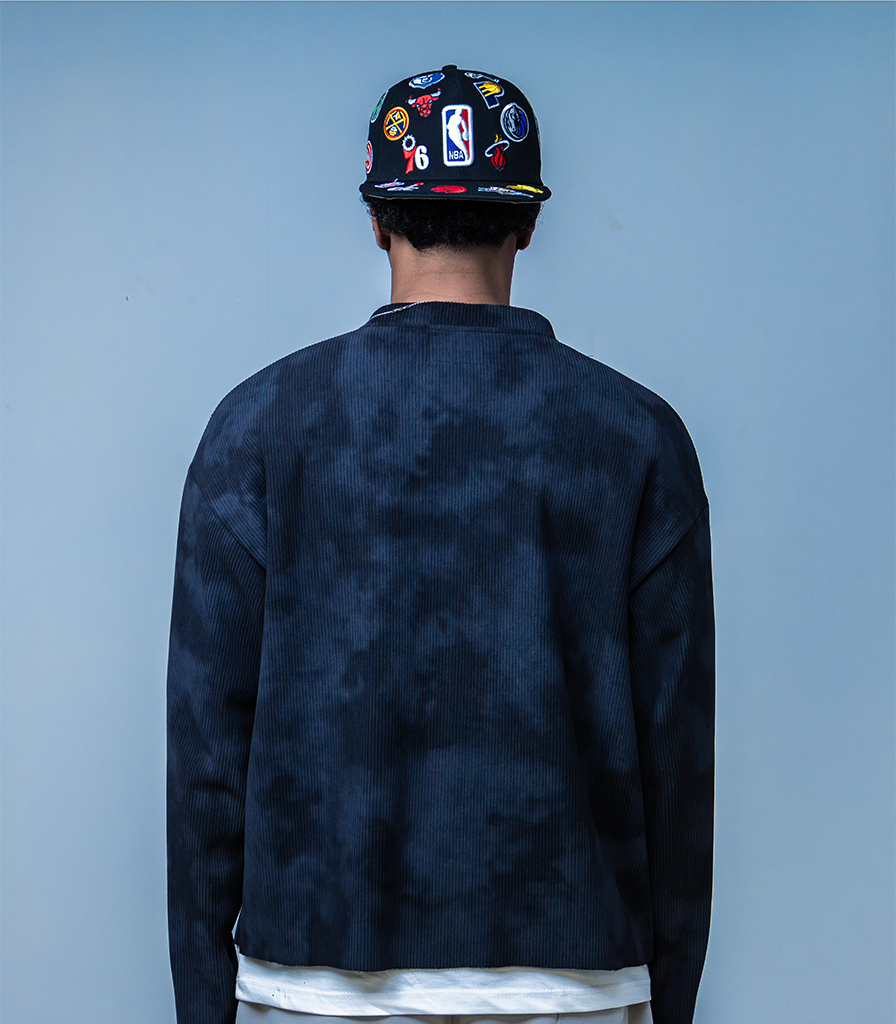 Cropped Washed Crewneck