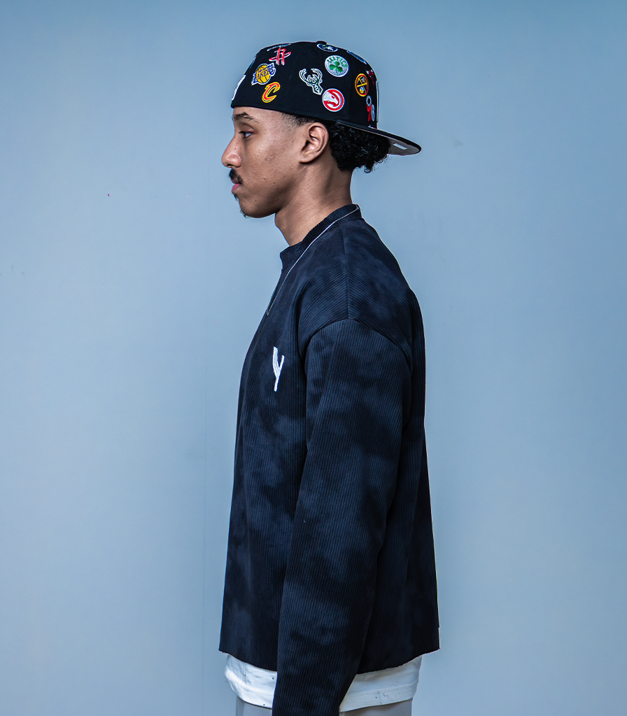 Cropped Washed Crewneck